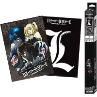 Death Note - Set 2 Chibi Posters - L Group 52x38 x4, Autres accessoires gaming, Multicolore