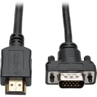 Eaton Tripp Lite P566-010-VGA Câble adaptateur actif HDMI vers VGA (HDMI vers profil bas HD15 mâle/femelle)