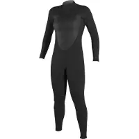 O'Neill Epic 4/3 Mm Woman Long Sleeve Back Zip Neoprene Suit Noir 8 Femme