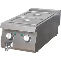 Maxima - Gastro Premium Bain Marie - unité simple - 90 cm de profondeur - électrique