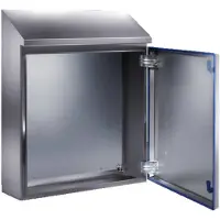 Rittal Armoire électrique 810 x 1221 x 300 Acier inoxydable, Accessoires électroniques + boîtier, Gris