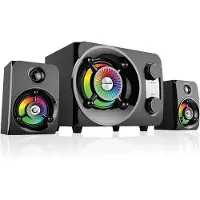 OEM Kit d'enceintes Bluetooth - Éclairage d'ambiance LED arc-en-ciel