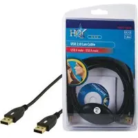 HQ CC-145HS câble USB USB 2.0 1,8 m USB A Noir