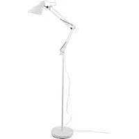 Leitmotiv Lampadaire Fit - Iron White - 52x28x165cm