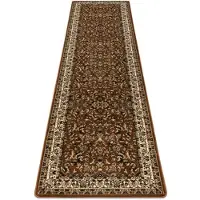 Rugsx Tapis, le tapis de couloir ROYAL ADR modèle 1745 marron - l'antichambre, le couloir 80x300 cm