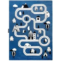 Rugsx Tapis PETIT TOWN VILLE RUE bleu 200x290 cm