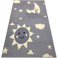 Rugsx Tapis BCF FLASH Sky 4001 - Ciel, étoiles gris 160x220 cm