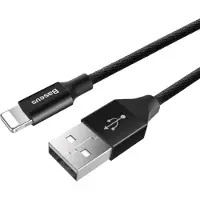 Baseus Cable Yiven Lightning 1.2M 2A - Czarny