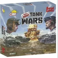 COBI Small Army Tank Wars Strategic Board Game, jeu de plateau stratégique, jeu, jeu de société, jouer, à partir de 8 ans, 232 pièces, 22104