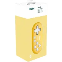 8Bitdo Manette Bluetooth Zero 2 - Yellow Edition