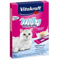 Vitakraft Milky Melody Crème de lait pure snack pour chat (7 x 10 g)
