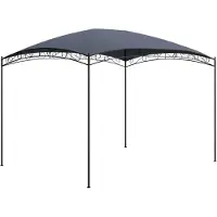 vidaXL Pavillon 3x4x2,65 m Anthracite 180 g/m
