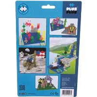 PlusPlus Plus-Plus 2 plaques de base enfichables bleu gris
