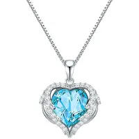 Rafaela Donata Chaîne bleu clair / argent