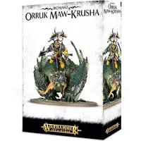 Games Workshop Warhammer AoS - Ironjawz Megaboss sur Maw-krusha (Matières plastiques)