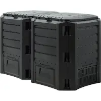 Deuba Composteur rapide pour jardin - 800L