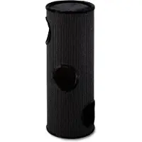 Ebi Trend Cat Dome Everlast Tower 3-Niveau (100 cm, Noir)