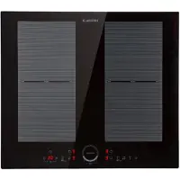 Klarstein Plaque Induction 7000W, Plaque de Cuisson Electrique à Induction, Plaque Induction Encastrées 4 Feux, Tables de Cuisson Encastrable, Contrôle Tactile, Rechaud Electrique pour la Cuisine