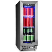 Klarstein Mini Frigo de Chambre et Bureau pour Boisson, Petit Frigo Silencieux, Refrigerateur Mini Bar 56L, Petit Réfrigérateur Camping, Étagères Réglables pour le Vin, Cannette, Beer Fridge, Gris