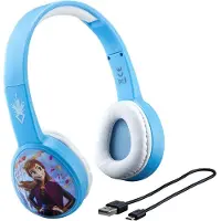 Disney Frozen JEU ÉDUCATIF ET ÉLECTRONIQUE EKIDS CASQUE BLUETOOTH KIDSAFE BT LA REINE DES NEIGES