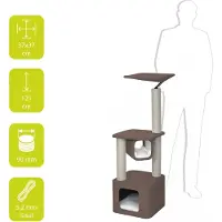 Laroy Arbre à chat Europet Bernina Okinawa marron