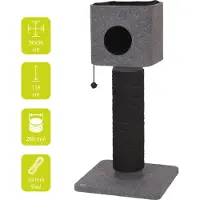 Europet Arbre à chat Bernina Comfort Plus Agate gris