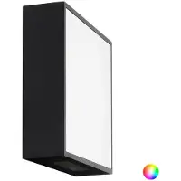 LEDKIA Applique Murale Led Extérieure Aluminium Roma 6w Grise Blanc Chaud 3000k