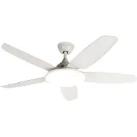 QAZQA Ventilateur de plafond blanc avec télécommande - Vifte