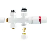 Boss & Wessing Kit de raccordement central pour multiposte, passage 1/2", tuyau PEX 16x2mm, cône M30
