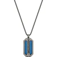 Police Pejgn2009202 Necklace Argenté Homme