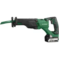 HiKOKI CR18DBLWJZ Set De Scie Sabre Sans Fil Li-Ion 18 V (2x 5,0Ah) Dans Un Boîtier - Brushless