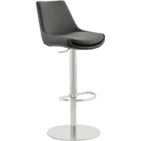 Atelier Mundo Tabouret de bar design Noir - Atelier Mundo KARU - Taille 111 x 52 x 45