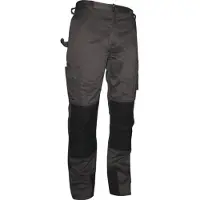 Herock Pantalon de travail Titan Gris / Noir XXS