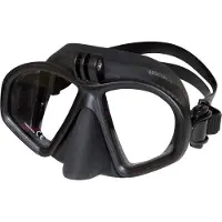 BEUCHAT Gp1+camera Adapter Spearfishing Mask Noir