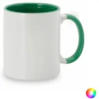Autre Mug En Céramique Bicolore (350 Ml) - Tasse À Café Et Thé Couleur - Orange