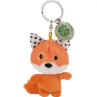 Nici Porte-clés avec pendentif "Symbole du trèfle, Orange