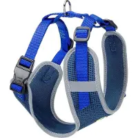Ferplast Harnais pour chien Nikita Nylon bleu 30-41 cm