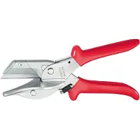 Knipex Ciseaux à onglet chromés, poignées avec gaines en plastique en 215 - 94 35 215