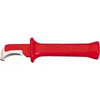 Knipex Cable Stripping Knife Rouge