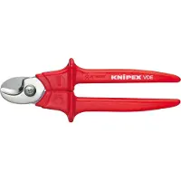 Knipex Vde Cable Cutting Pliers 230 Mm Rouge