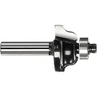 Bosch 2608628395 - Fraise à profiler B 8 mm, R1 6,3 mm, B 12,7 mm, L 17 mm, G 61 mm