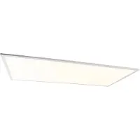 QAZQA Plafonnier en acier 120 cm avec LED et télécommande - Liv