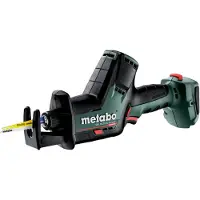 Metabo Scie sabre METABO SSE 18 LTX BL Compact sans batterie ni chargeur + coffret MetaBox - 602366840