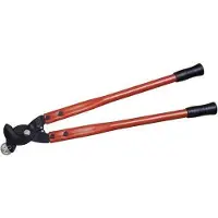 Bahco Cable Cutter With Epoxy Painted Handles For Copper And Aluminum Cables 800 Mm Orange
