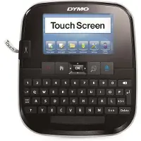 Dymo LabelMANAGER 500TS - Étiqueteuse - Noir et blanc - Rouleau (2,4 cm) - 300 ppp - USB - outil de coupe - noir, argent