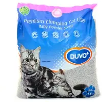 Duvo+ Premium Silica Litière pour Chat - Pomme - 5 L - 2 kg