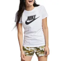 Nike Sportswear Essential Icon Futura Short Sleeve T-shirt Blanc M Femme