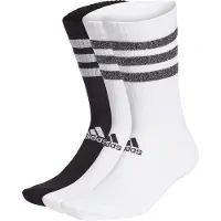 Adidas Chaussettes Glam 3-Bandes CushionedSport (x3)