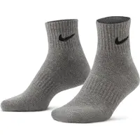 Nike Chaussettes de sport gris chiné / noir / blanc