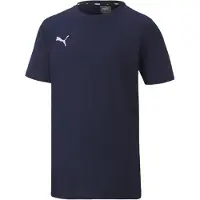 Puma Teamgoal 23 Casuals Short Sleeve T-shirt Bleu 7-8 Years Enfants